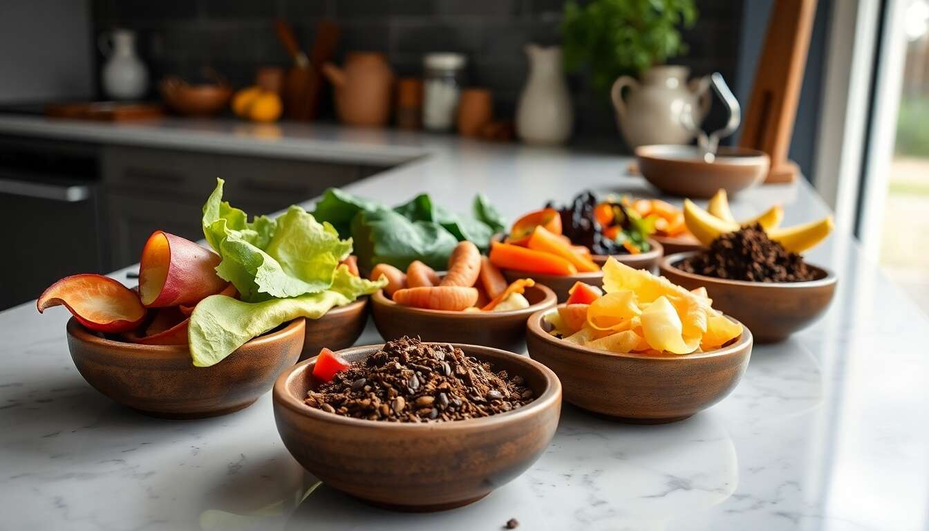Préparation avancée des résidus alimentaires