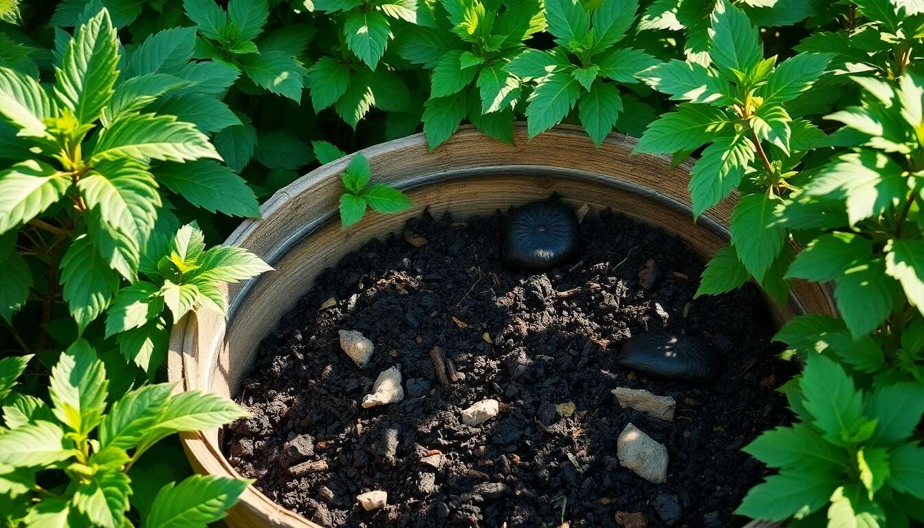 Régulation thermique d'un bac à compost expliqué