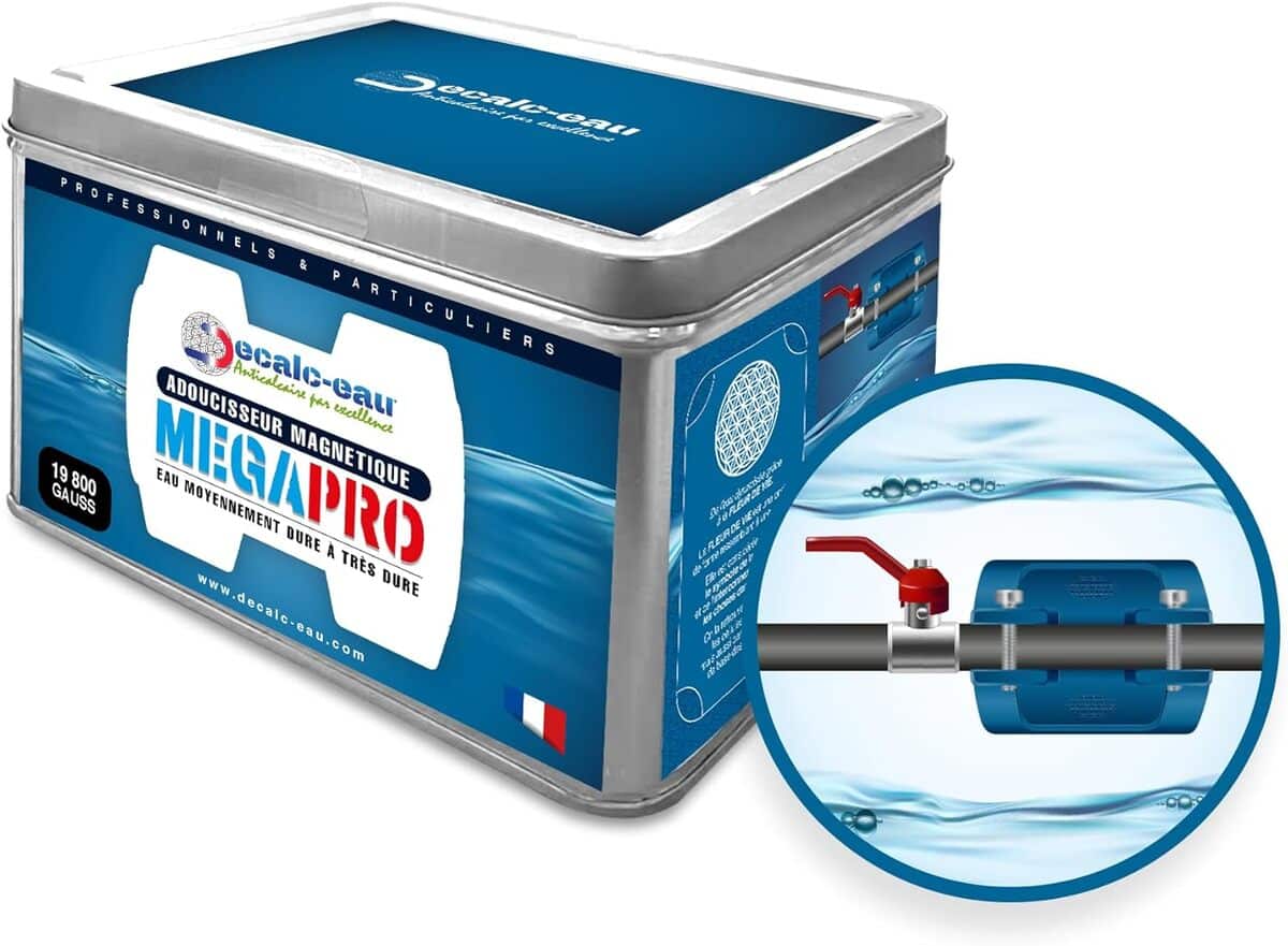 Test : megapro 19800 Gauss, anti calcaire magnétique efficace
