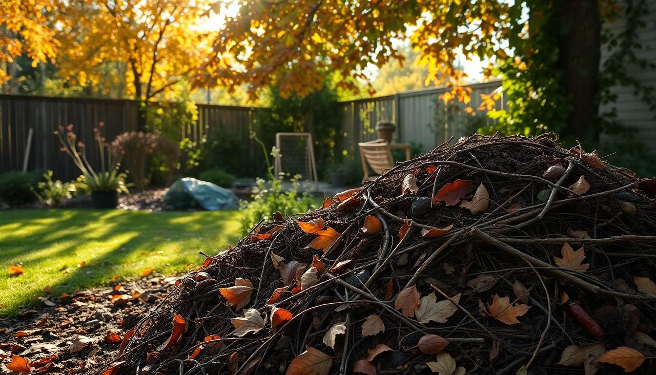 Préparer le compost pour l'automne