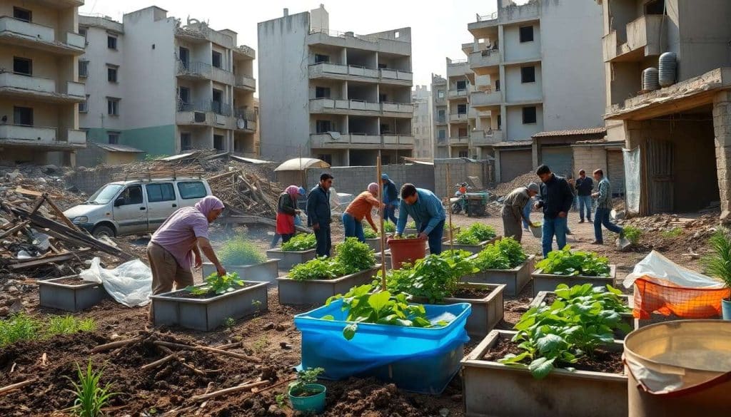 Compost en temps de guerre : stratégies écologiques