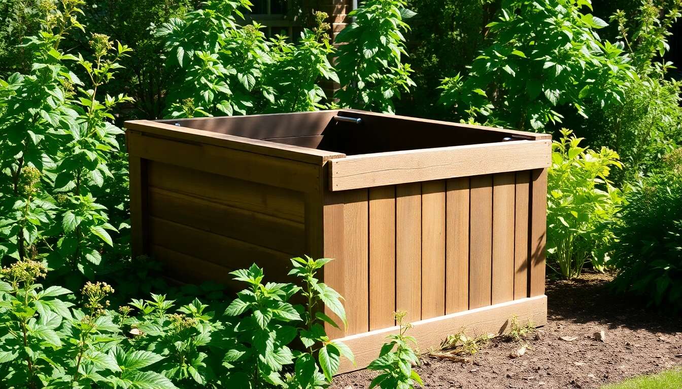 Guide complet des composteurs en bois pour débutants