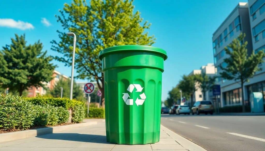 Économie circulaire optimisée grâce au choix d'un bon volume de poubelle verte