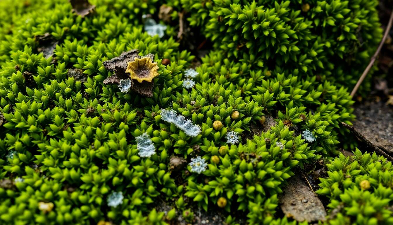 Qu'est-ce qu'une mousse et un lichen ?