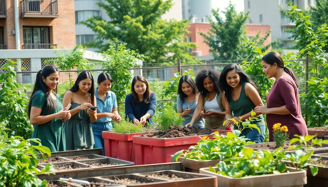 L'engagement communautaire autour du compostage L'engagement communautaire autour du compostage