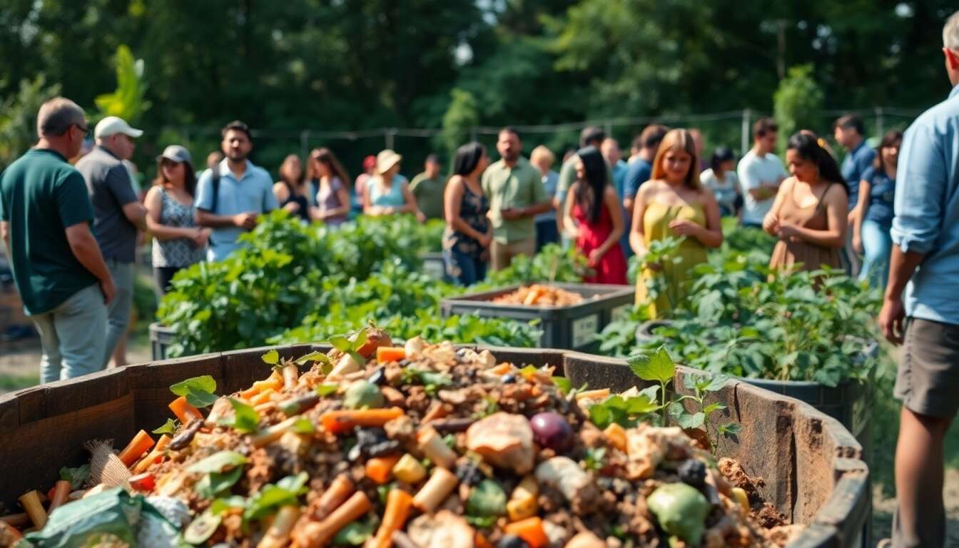 Impact environnemental et social du compostage