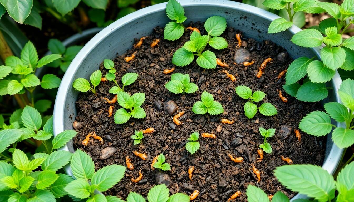 Faire face aux nuisibles dans votre composteur efficacement