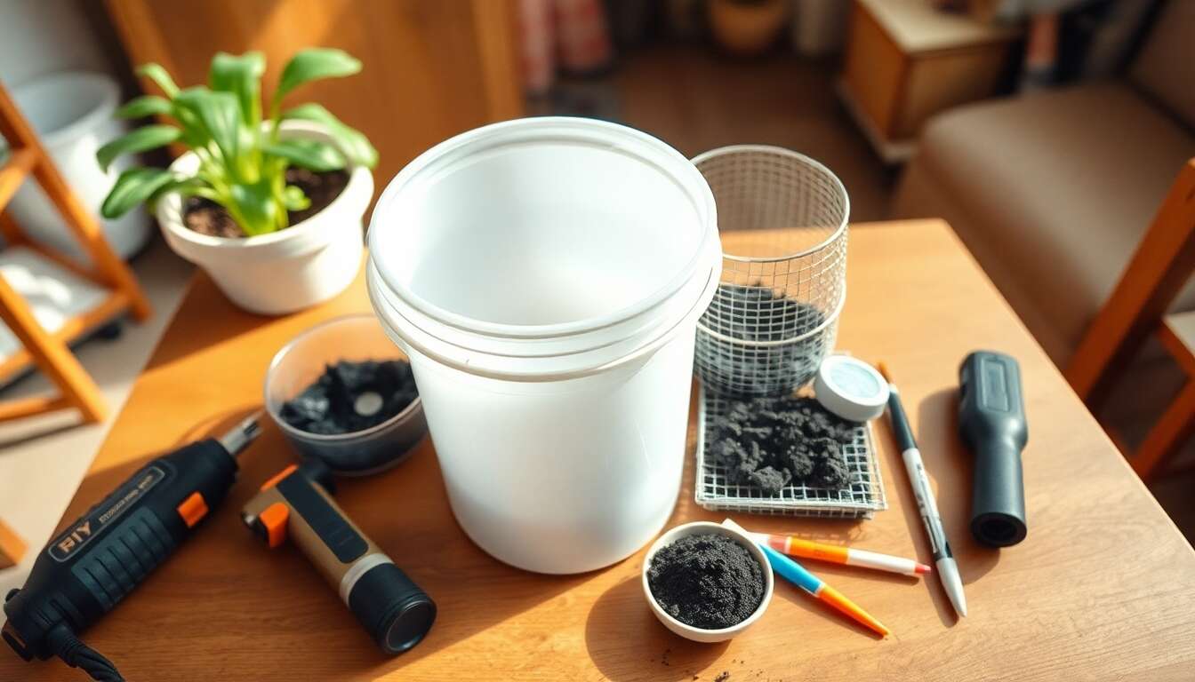 Créer son propre système de compostage en appartement