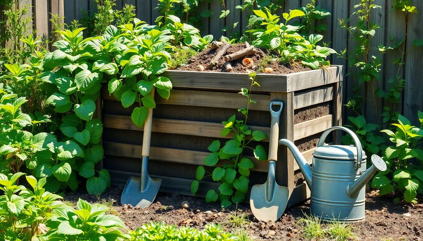 Prot&eacute;ger son compost des exc&egrave;s d'humidit&eacute;