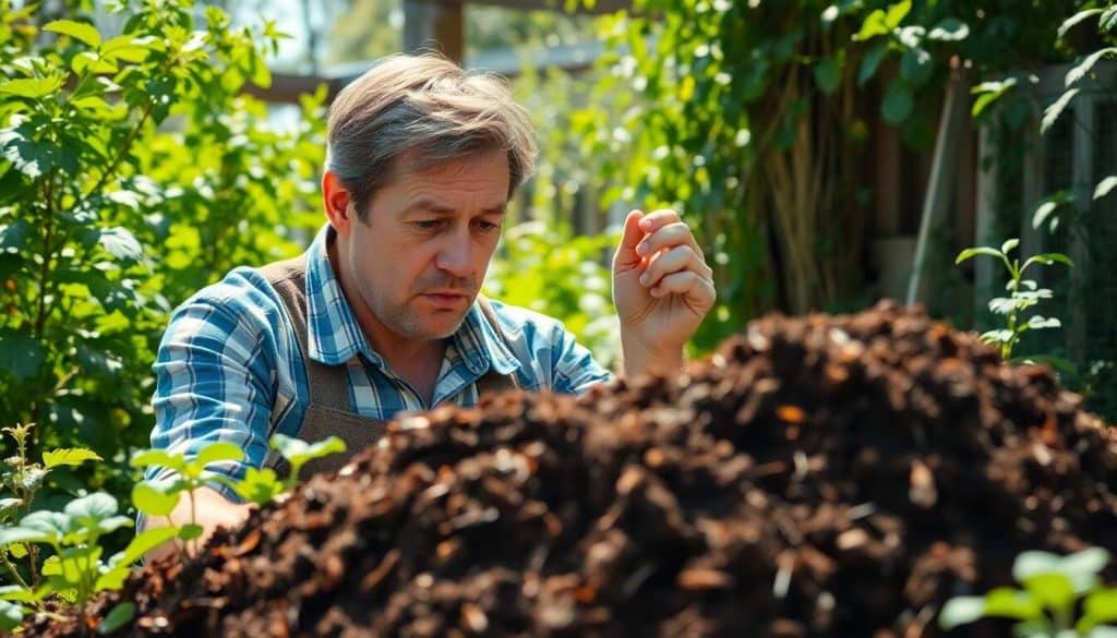 Détecter une odeur de compost désagréable