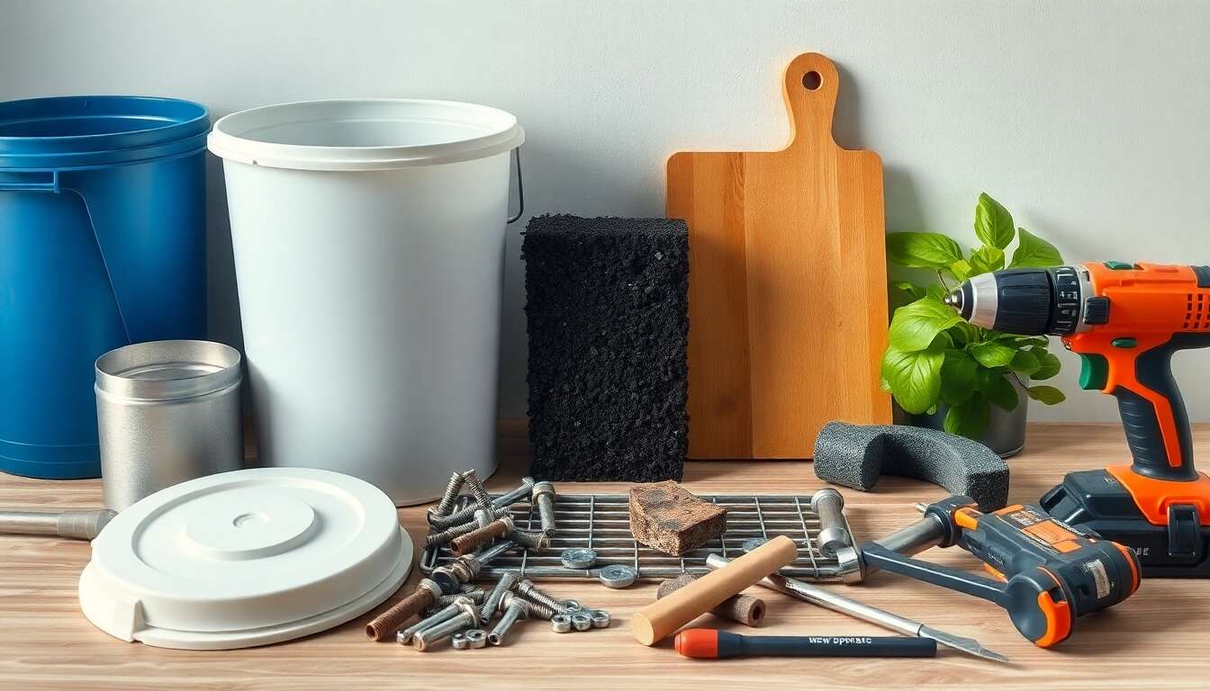 Composteur de cuisine DIY : réduire ses déchets alimentaires