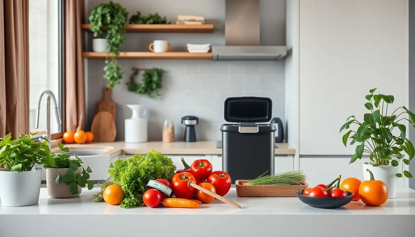 Optimiser l'espace avec un mini-composteur chez soi