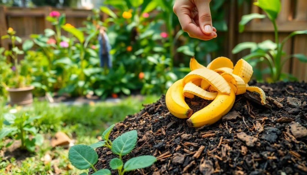 Transformer les pelures de banane en composte fertile