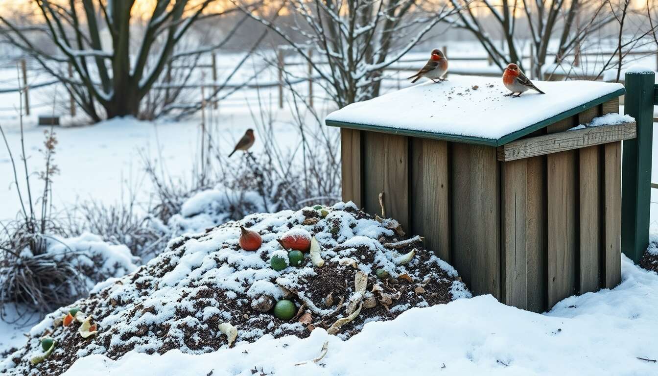Gardez votre compost actif en hiver