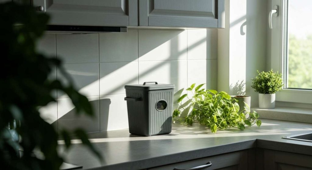 Gestion écologique des résidus alimentaires grâce au composteur