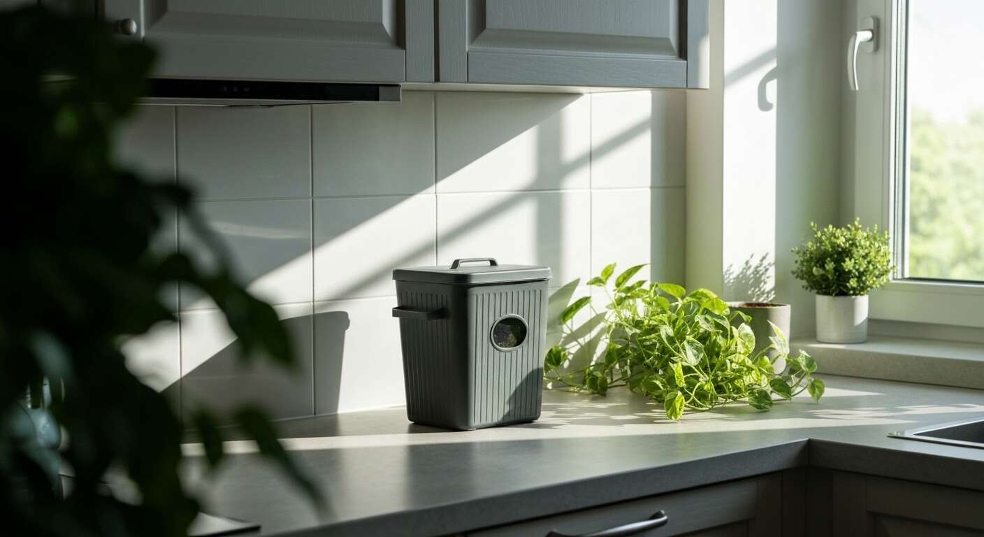 Gestion écologique des résidus alimentaires grâce au composteur