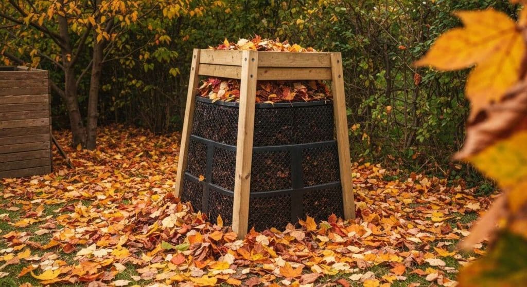 Incorporer des feuilles mortes dans son compost sans erreur
