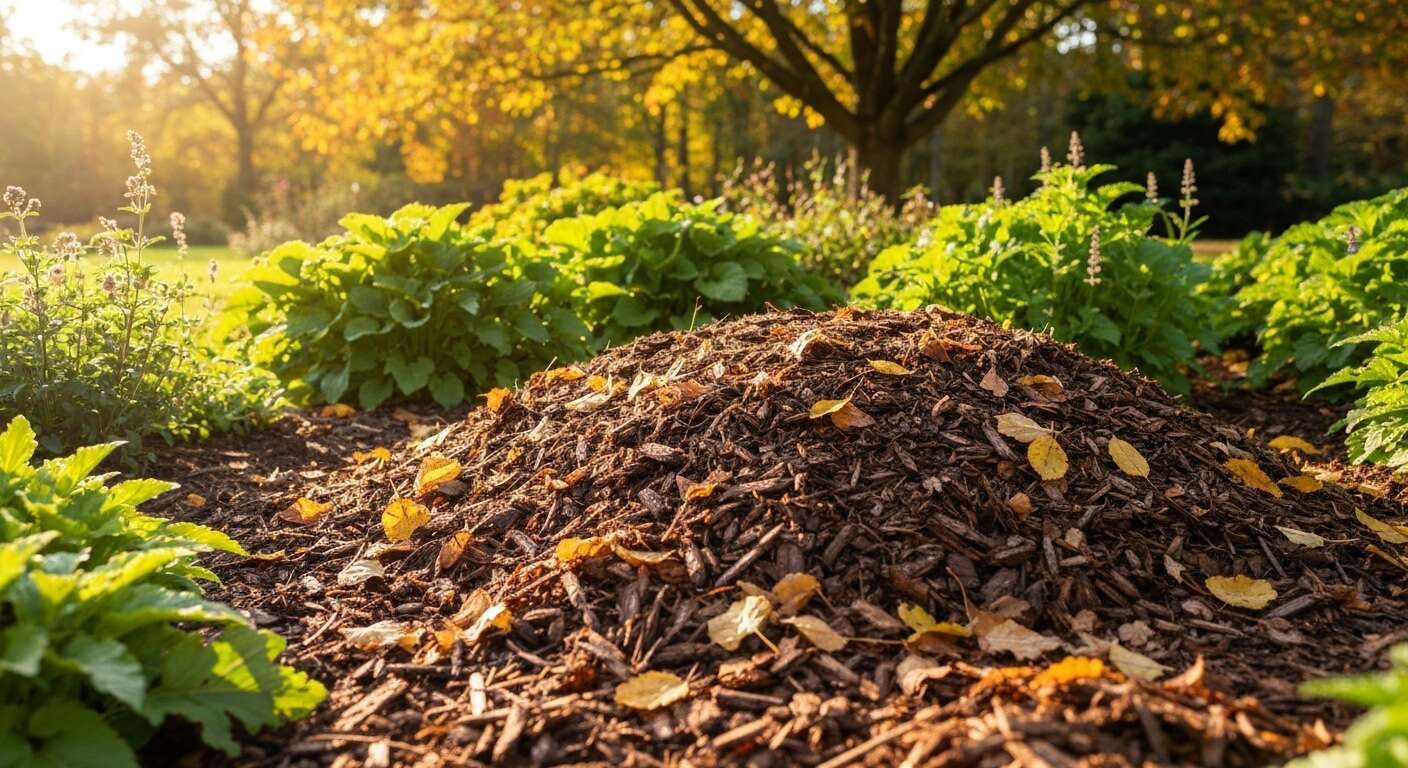 Pourquoi mulcher vos feuilles mortes pour un terreau riche