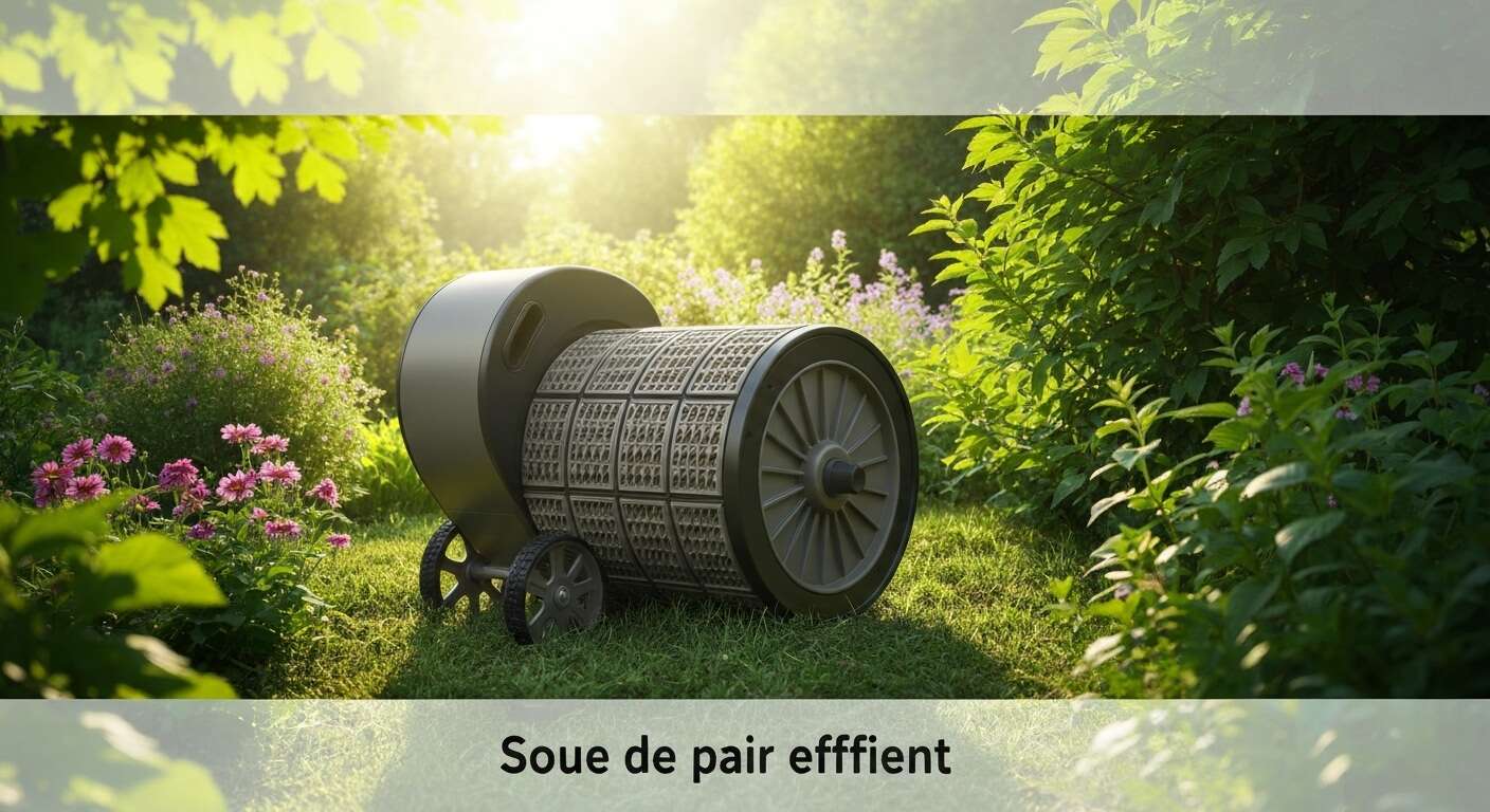 Avantages d'un composteur rotatif : tout ce qu'il faut savoir
