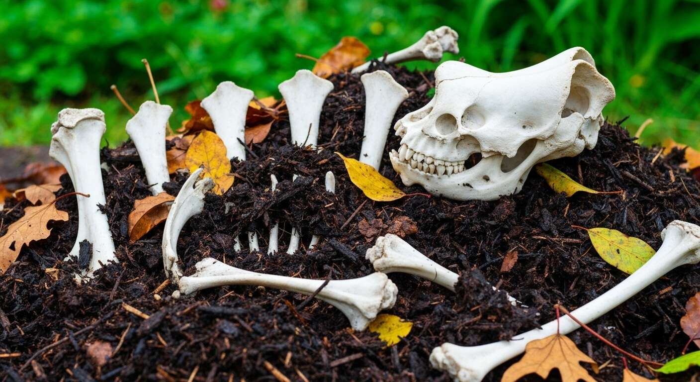 Os d'animaux : composter ou jeter, que choisir ?