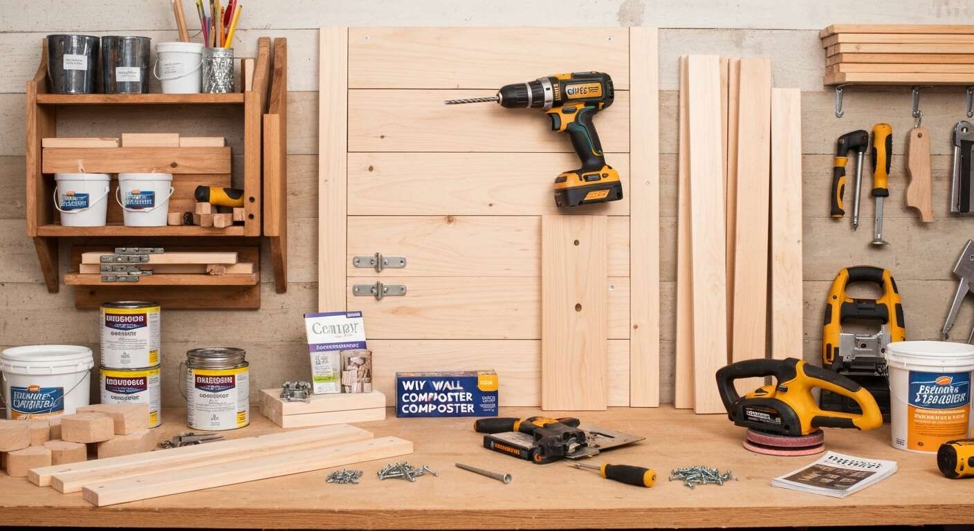 Installation facile d'un composteur mural : suivez nos conseils pratiques