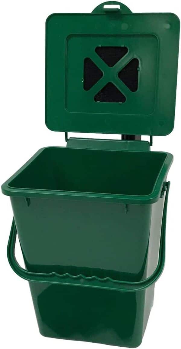 Exaco ECO 2000-NP Seau à Compost de Cuisine Vert 8 l