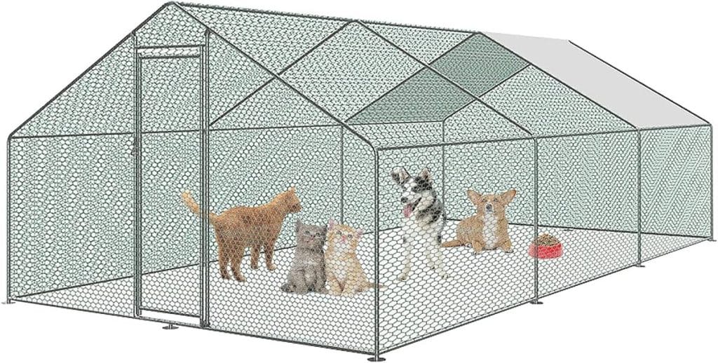 Test du poulailler UISEBRT : capacité 3 x 6 x 2 m durable