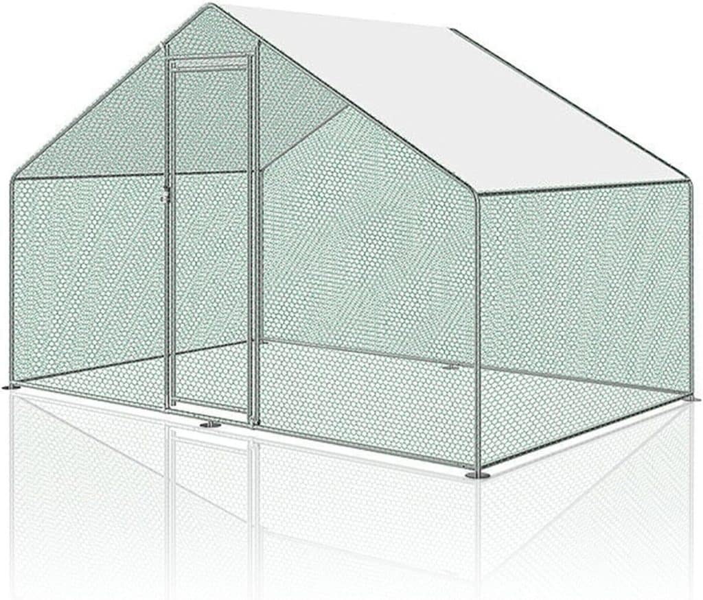 Test du poulailler XL Joparri : enclos robuste en acier galvanisé