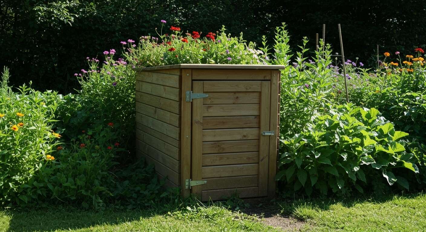 Les composteurs en bois : l'option naturelle et esth&eacute;tique