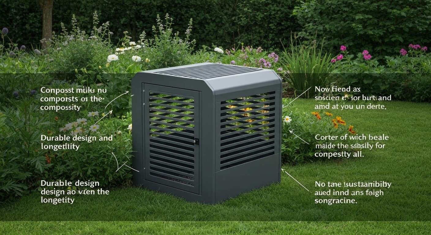 Les composteurs m&eacute;talliques : robustesse et long&eacute;vit&eacute;