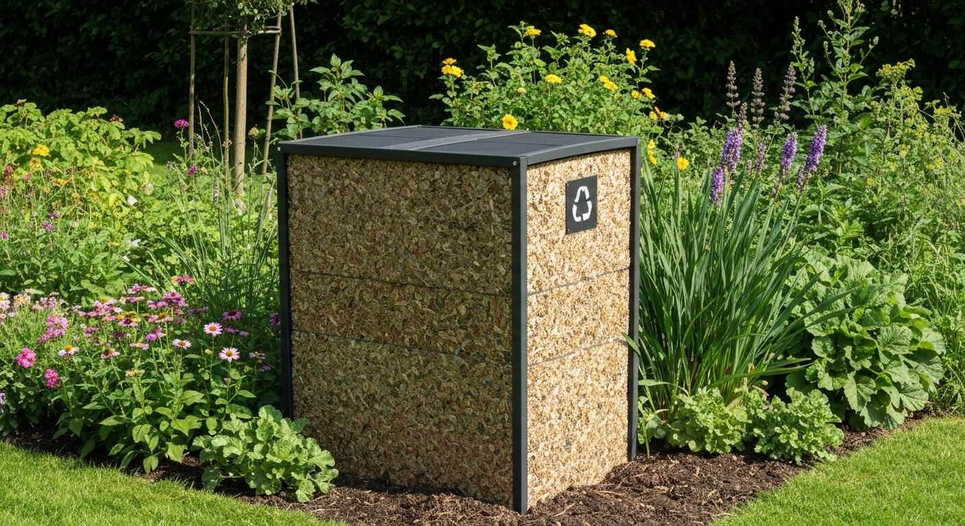 Les composteurs en mat&eacute;riaux composites ou recycl&eacute;s : une alternative durable