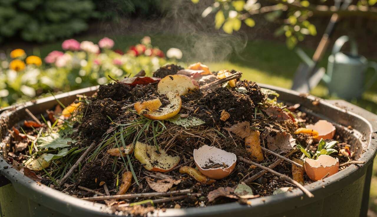 Craquements révélateurs dans votre compost