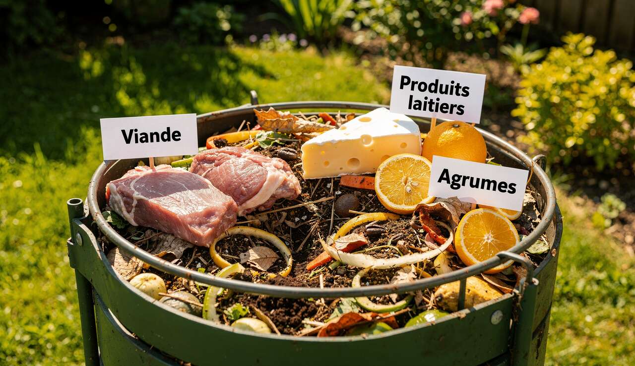 Aliments à éviter dans un processus de compostage