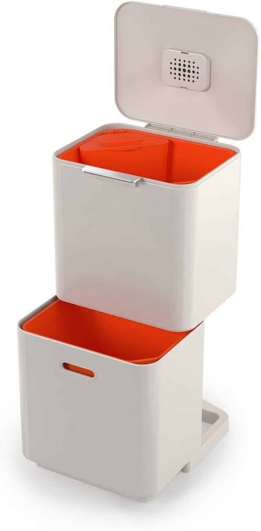 Test Joseph Joseph Totem Max : poubelle 60L avec bac à compost intégré