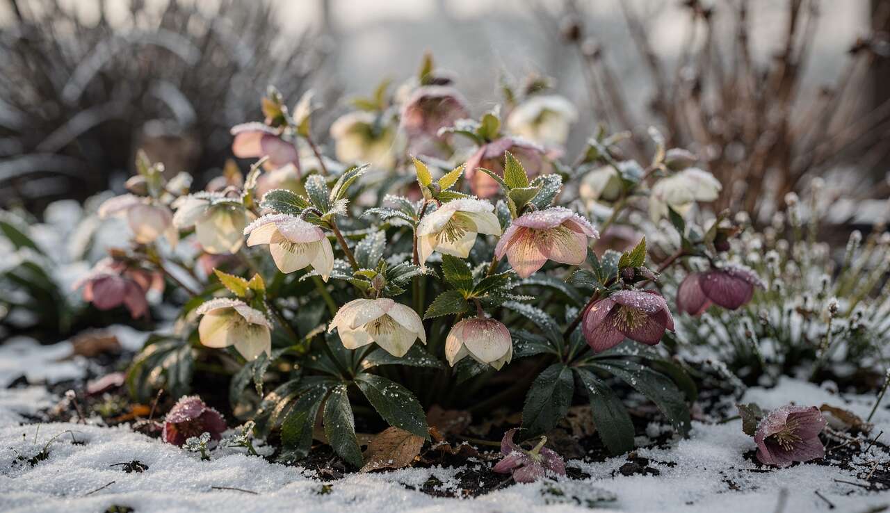 Hellébores : des couleurs pour l'hiver !