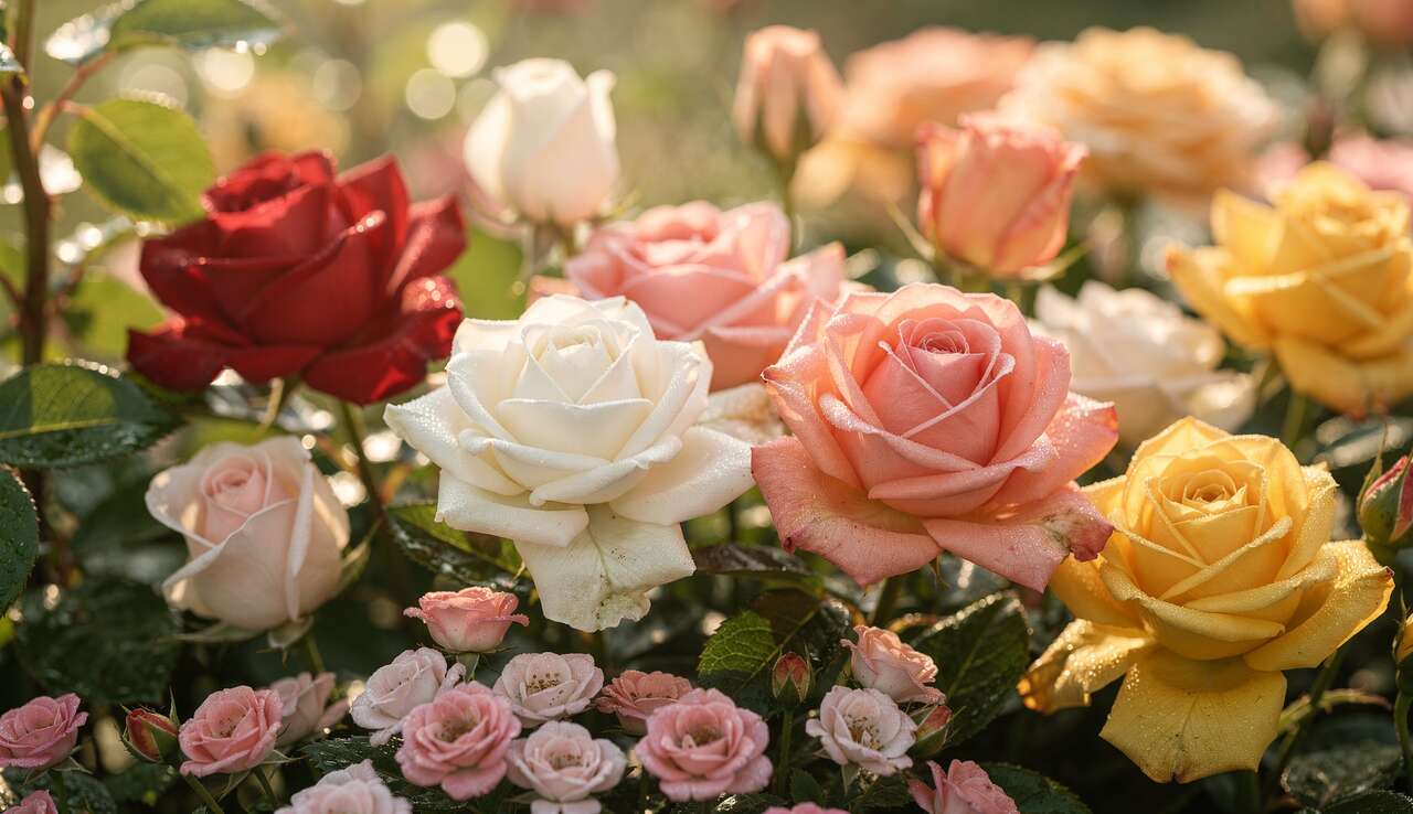 Différents types de rosiers : guide complet