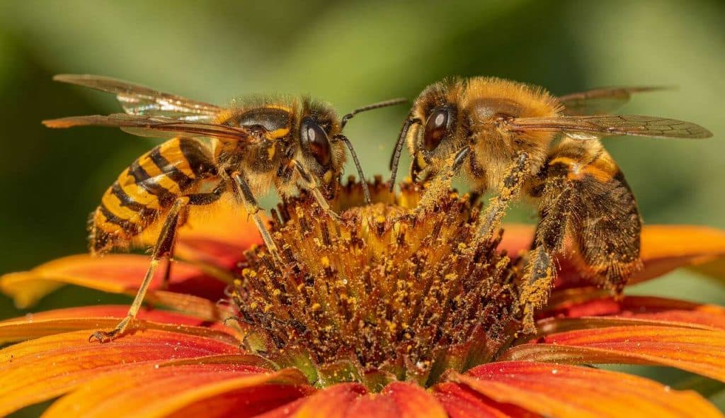 Guêpe ou abeille : comment les distinguer ?