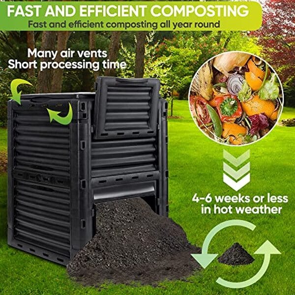 Découvrez notre analyse approfondie du bac à compost F2C, doté d'une capacité de 300 litres et fabriqué avec des matériaux sans BPA pour un jardinage durable et respectueux de l'environnement.
