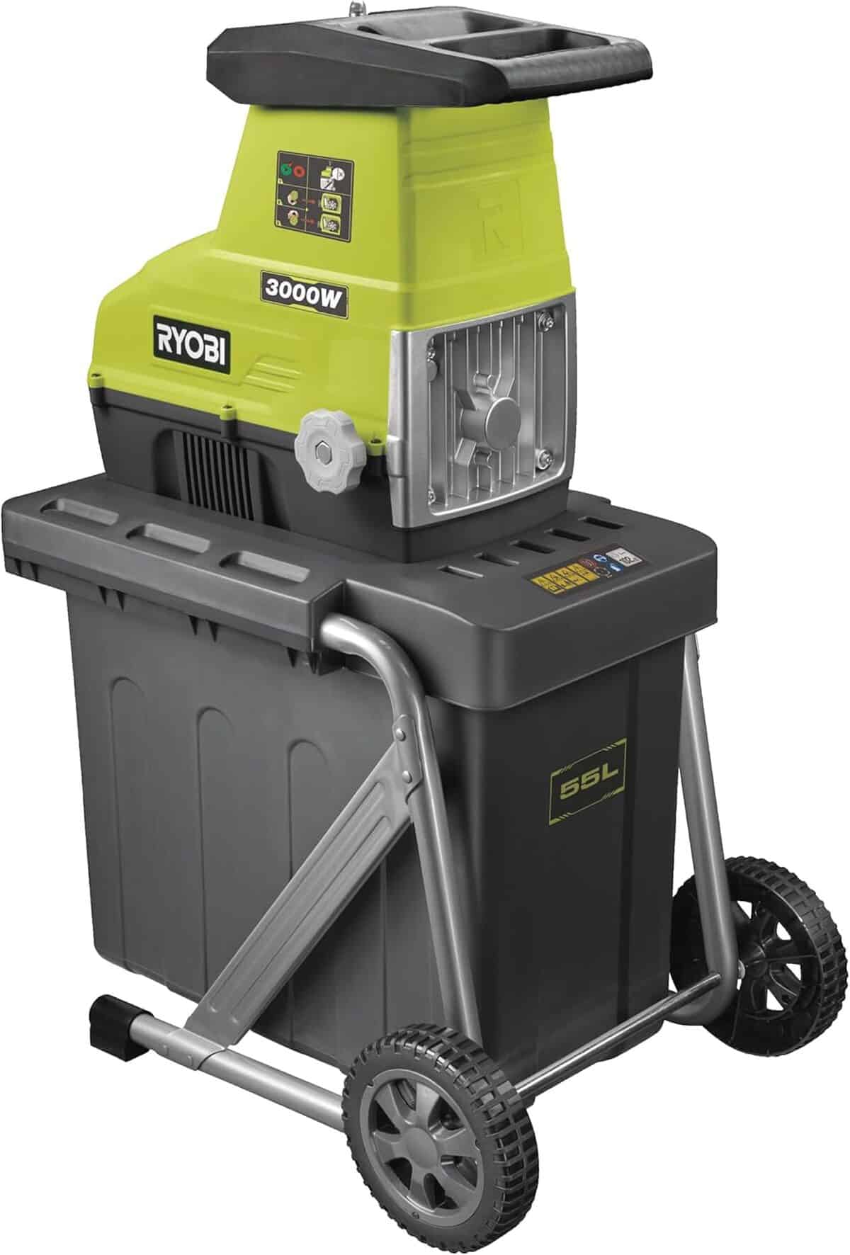 Test : broyeur de végétaux Ryobi RSH3045U silencieux 3000 W