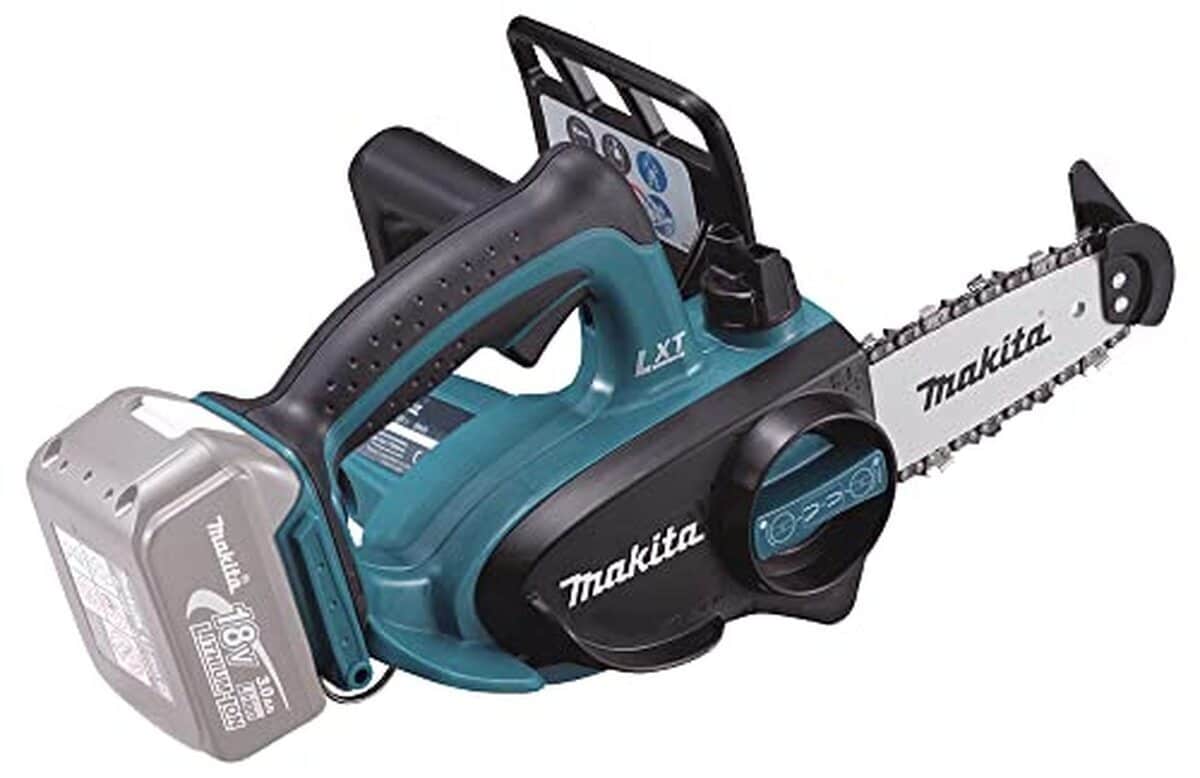 Test de la tronçonneuse Makita DUC122Z 18V LXT