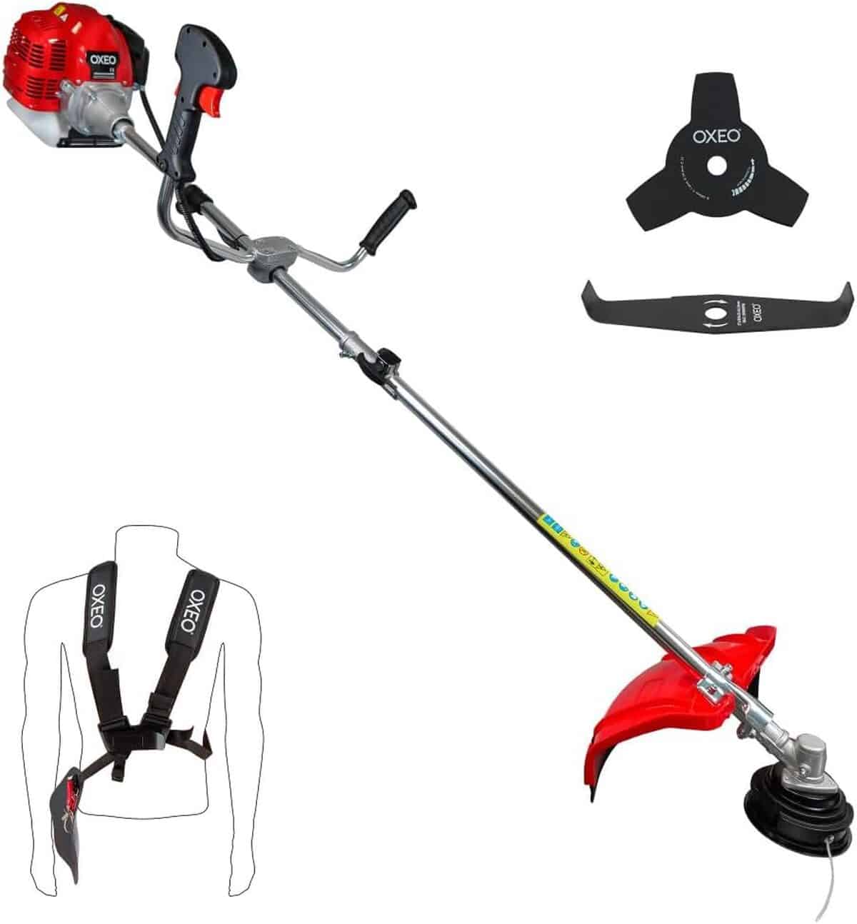 Test débroussailleuse thermique 62 cm³ 2en1