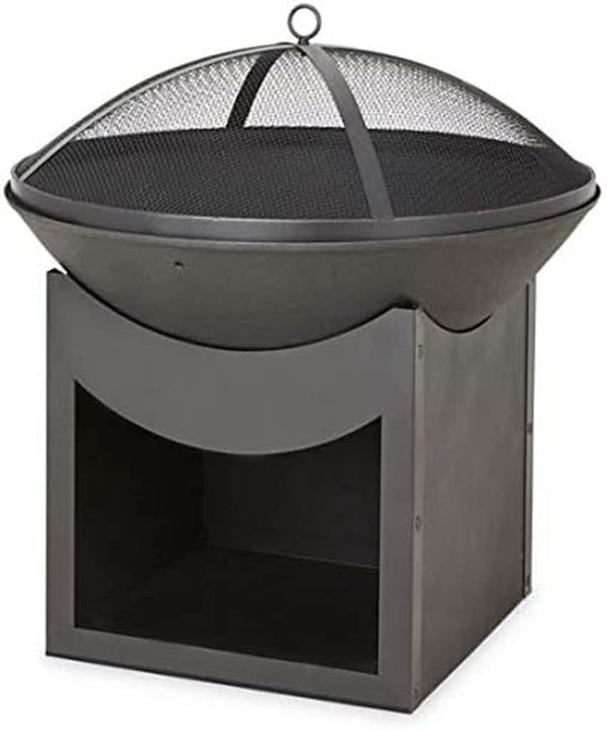 Test du brasero cheminée : chauffage extérieur en fonte et acier