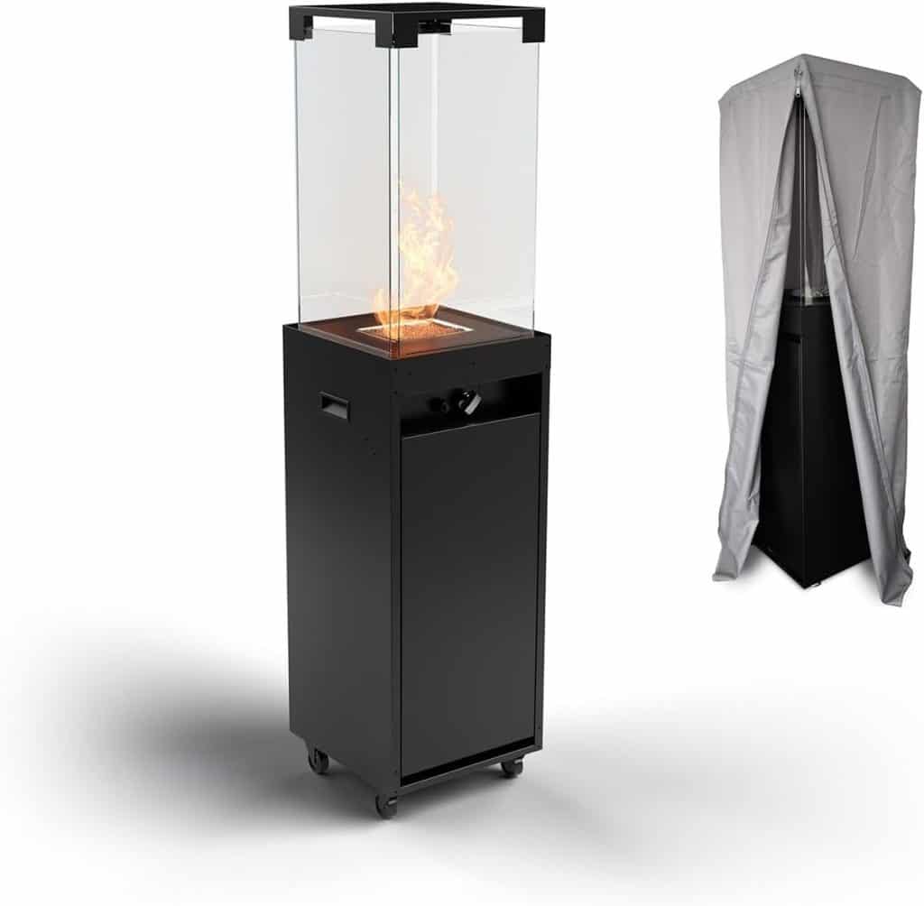 Test du chauffage de terrasse Planika Faro 8kW : design et performance