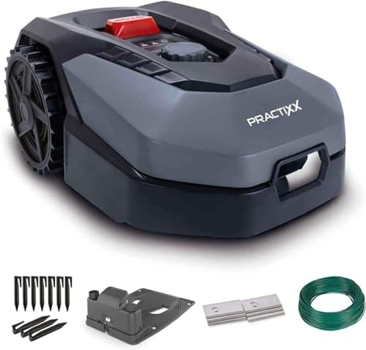Test du robot tondeuse Practixx PX-RRM-600Wi : puissance et connectivité au service de votre jardin