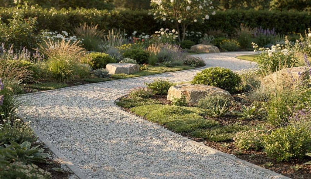Créer un Jardin sur Gravier : plantes et Gravier Idéaux