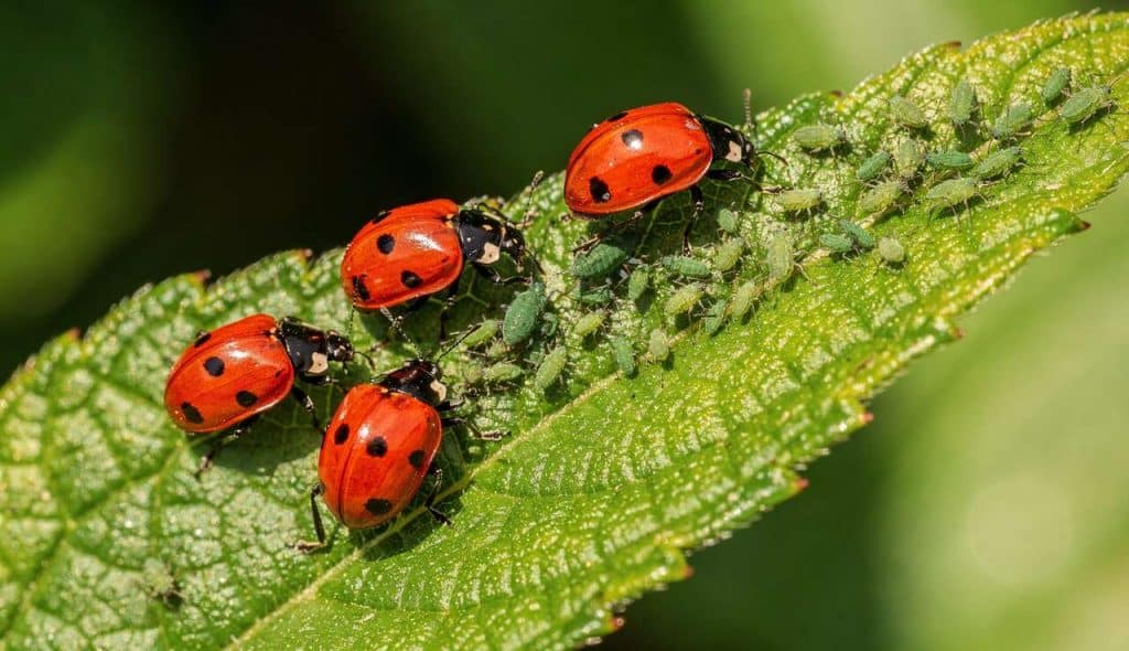 Des coccinelles pour éliminer les pucerons efficacement