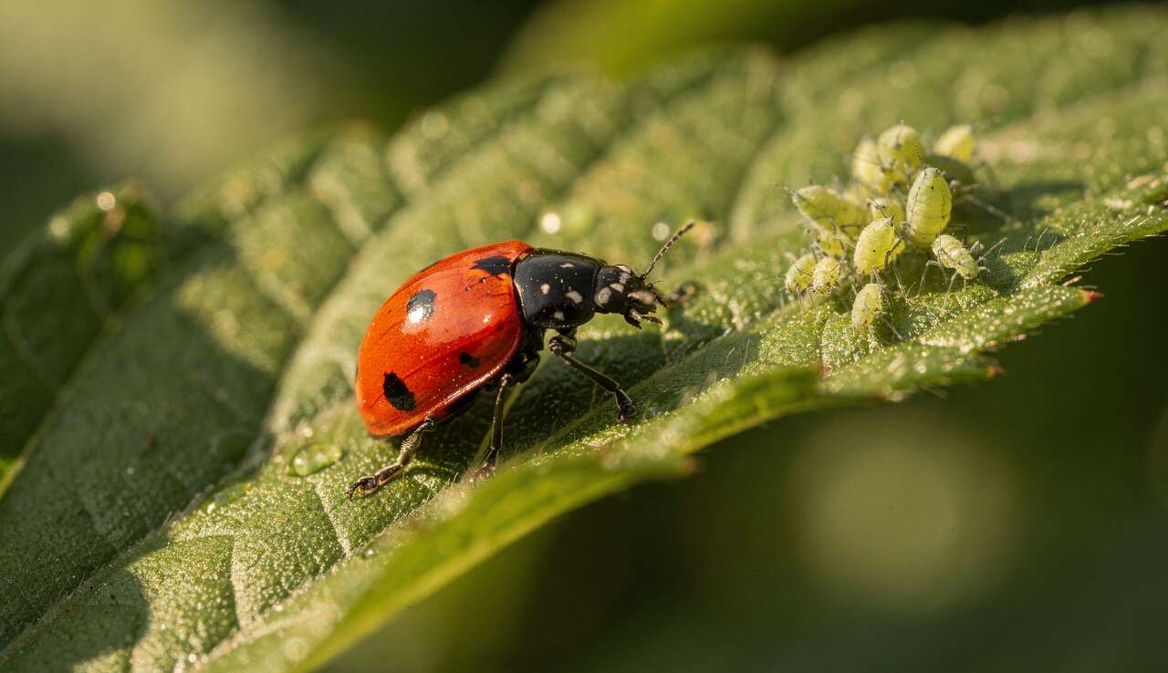 La coccinelle : une alli&eacute;e naturelle contre les pucerons