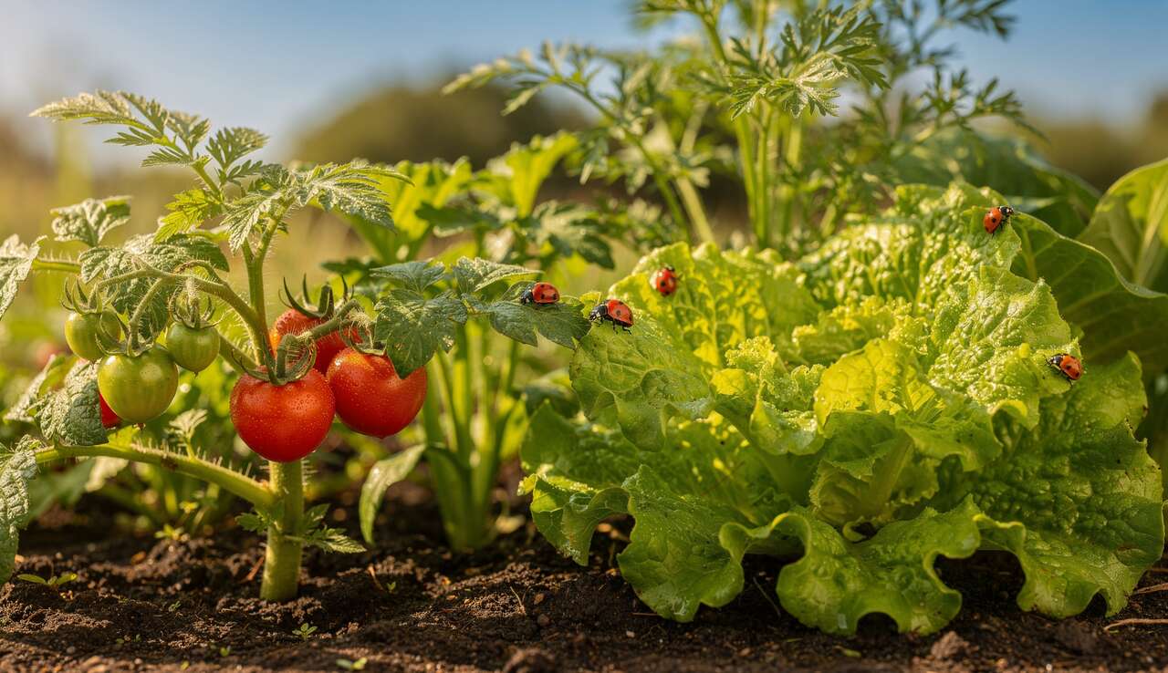 Comment attirer les coccinelles au potager ?