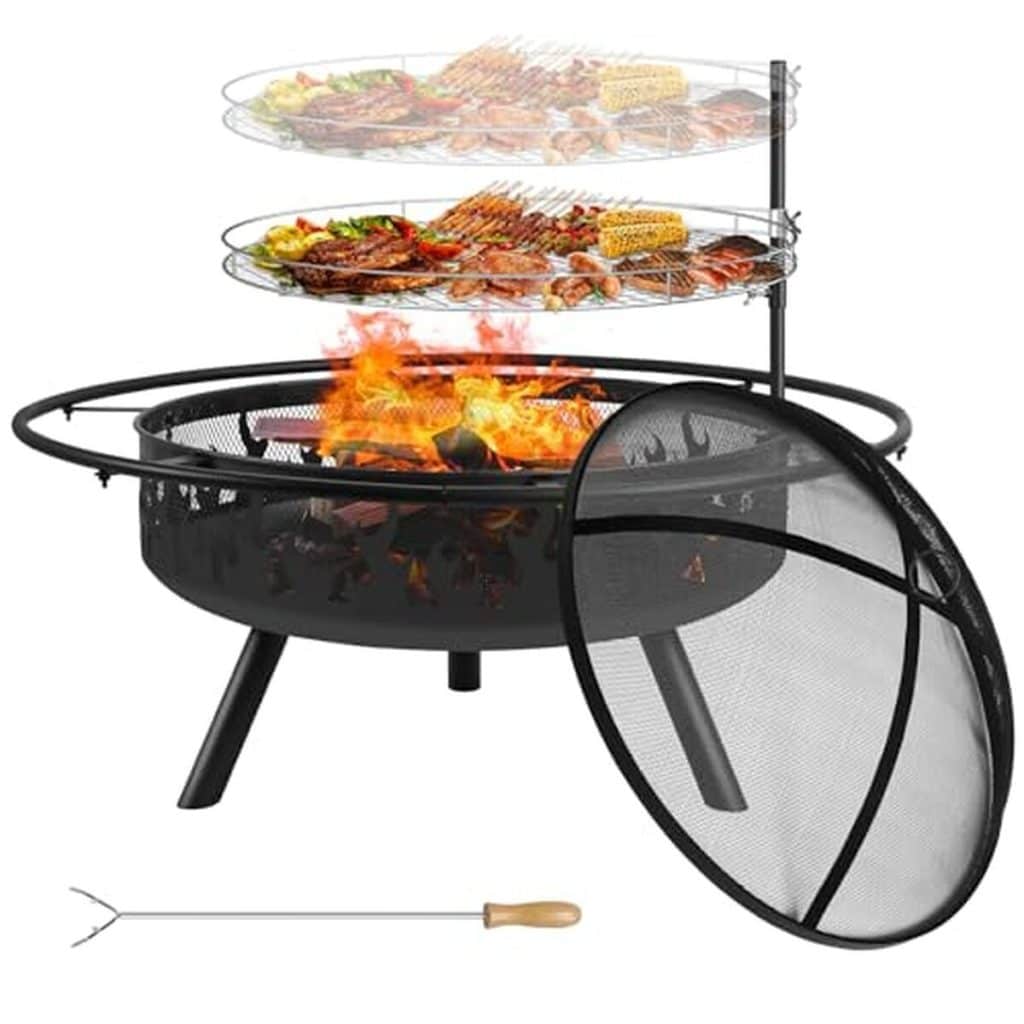 Test du brasero Kalolary : cheminée de jardin pratique et sécurisée