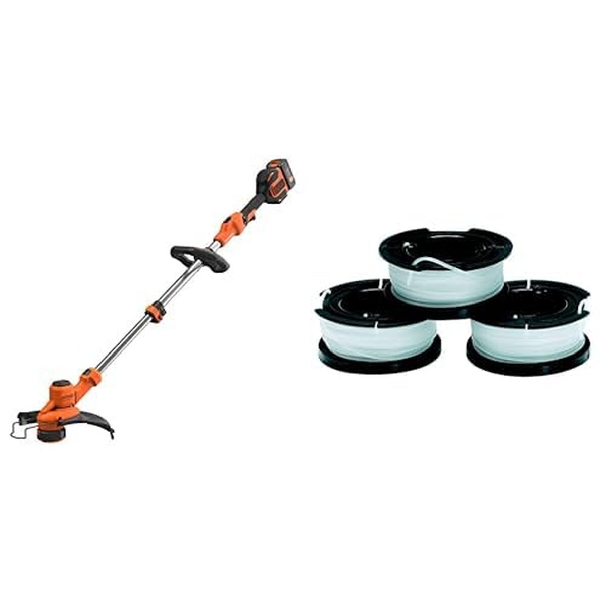 Test du coupe-bordures BLACK+DECKER 36V pivotant